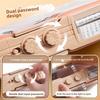 Multifunctional Capybara Pencil Case Cartoon Double Layer Pen Box  Students