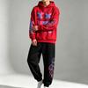 Felpa per Bambini con Stampa Graffiti Lettera Felice Giorno Sorriso Street Hip Hop Felpa con Cappuccio Felpe alla Moda Abbigliamento Vintage per Ragazzo Ragazza