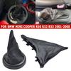 For BMW Gear Shift Lever Shifter Handbrake Leather Gaiter Boot Cover Replacement Car Part For Mini Cooper R50 R52 R53 2001-2008