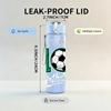 1PC It Is My 10th Birthday Soccer Print 750ml Color Plastic Water Bottle Leakproof Flip Straw Lid For Sports Office Home Use