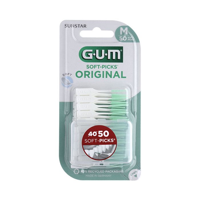 Gum Brossette Interdentaire Soft-Picks Original Medium 50 unités