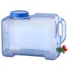 Portable Water Container Water Bottle Carrier with Faucet, 8L Water Storage Jug