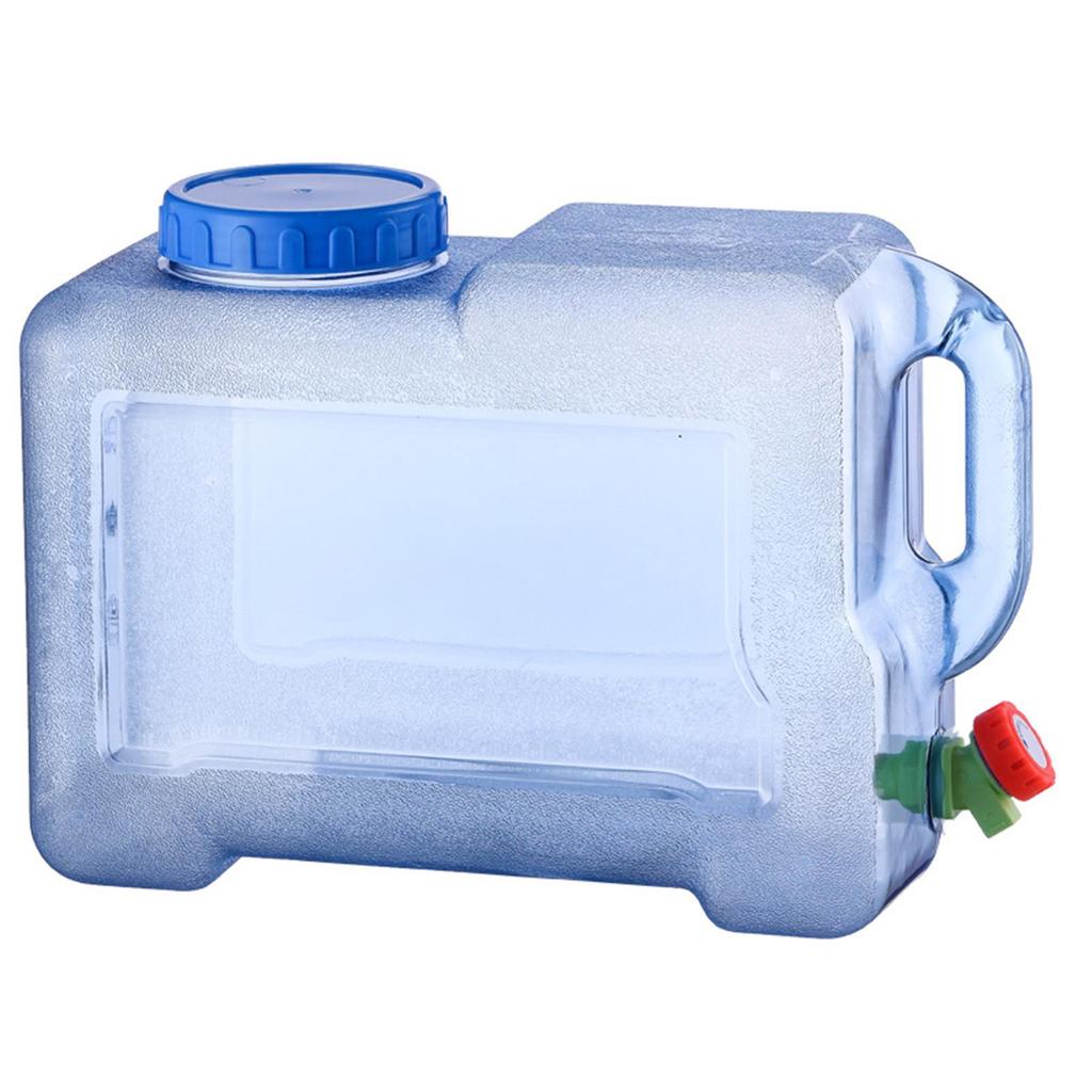 Portable Water Container Water Bottle Carrier with Faucet, 8L Water Storage Jug