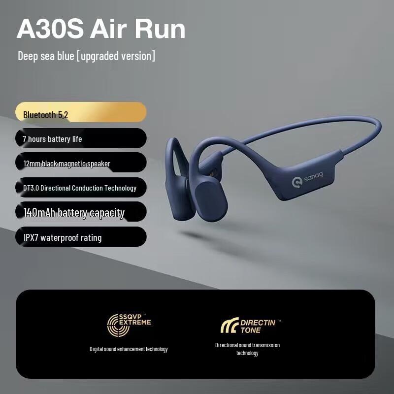 

SANAG A30S Pro Air Conduction Sports Bluetooth Headset