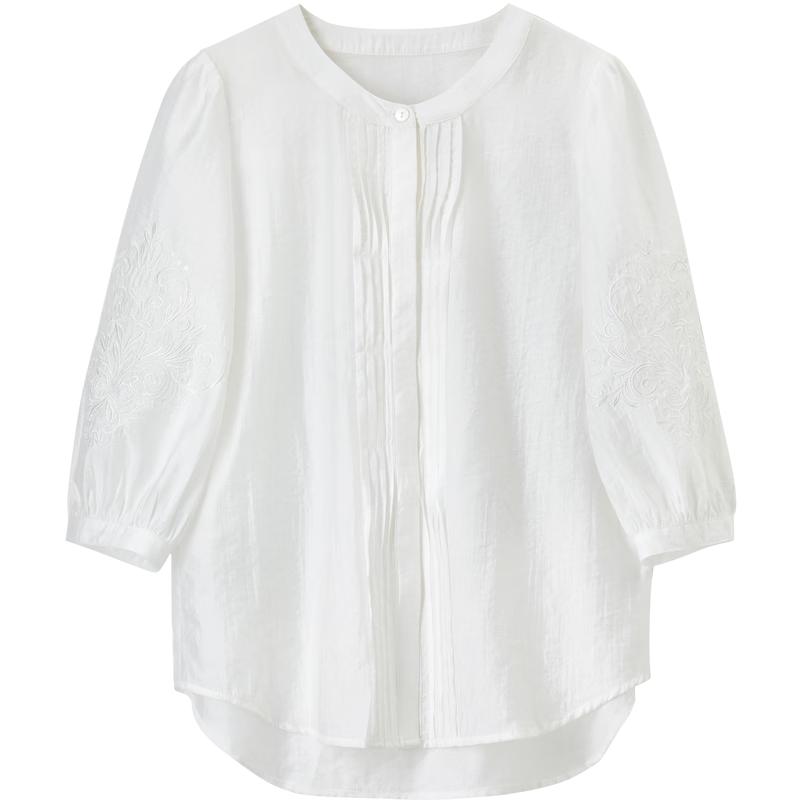 Shangdubitla Pleated Designer Blouse
