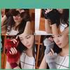 Winter Warm Gloves For Women With Knit Fabric And Half Finger Design