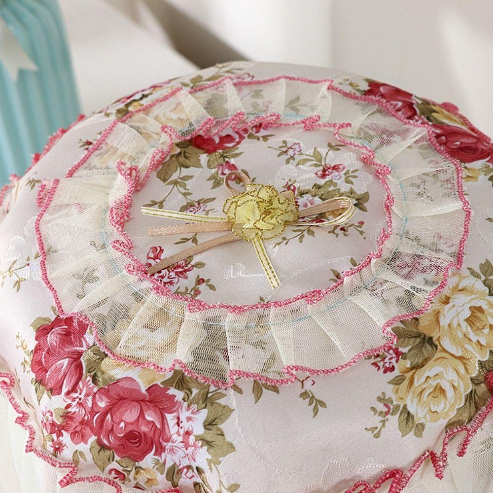 Floral Patterns Rice Cooker Dust Cover Flounce Protector Cover Dustproof Cover  Home Decor