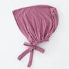 82 colori Sottocappello con Laccetti Moda Donna Hijab Interno Cappellino Musulmano Cuffia Sottoscarpa Semplice in Cotone Spandex Jersey Islamico DEW