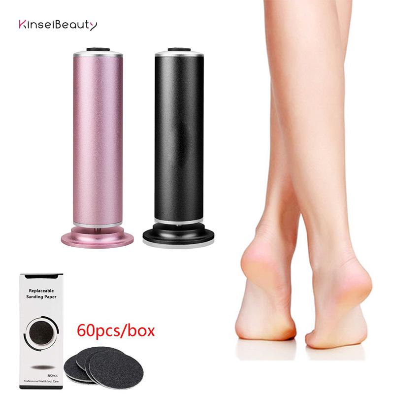 

Электрический педикюрный аппарат для ухода за ногами, наждачная бумага для удаления омертвевшей кожи, средство для удаления мозолей, уход за ногами с 60 кусочками наждачной бумаги