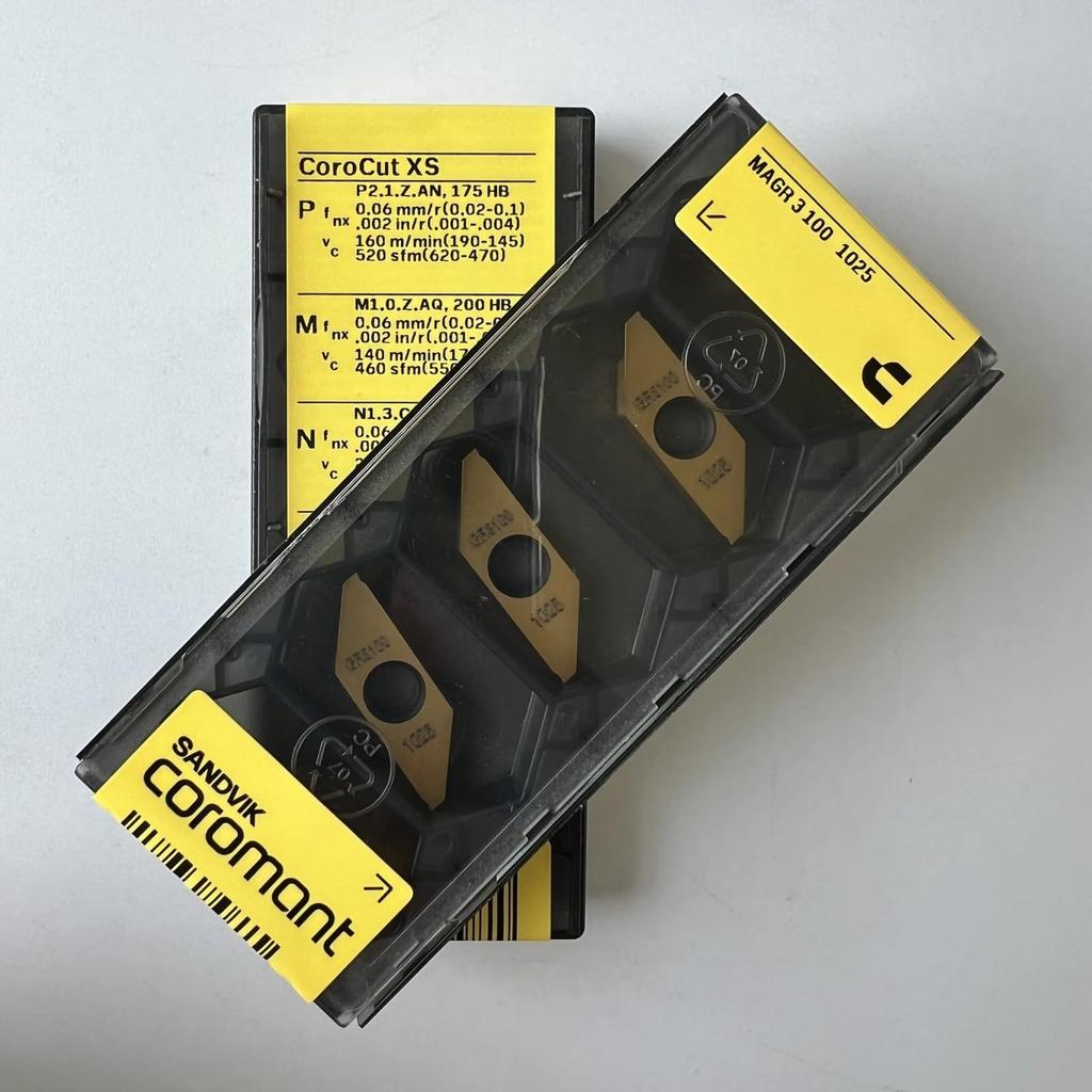 MAGR3100 1025 / Industrial indexable Carbide Inserts 10 Pcs