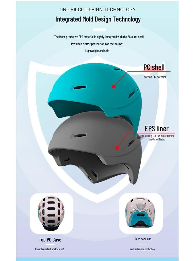 Paten Kaykay, Kaykay, Bisiklet ve Binicilik Aktiviteleri İçin Çocuk Güvenlik Kaskı