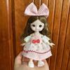 Fashion High-end Dress Up Mini Doll Dresses Skirt Suit High Quality 17cm Doll Clothes