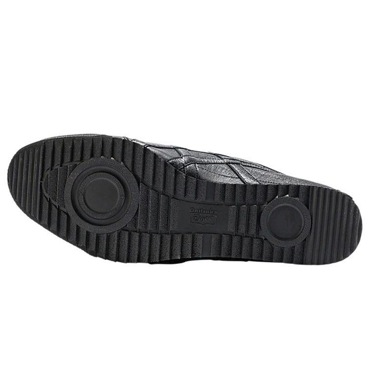 ONITSUKA TIGER Deluxe Synthetic Leather Slip Resistant, Abrasion Resistant, Lightweight Low Top Casual Shoes Unisex 1181A367-002