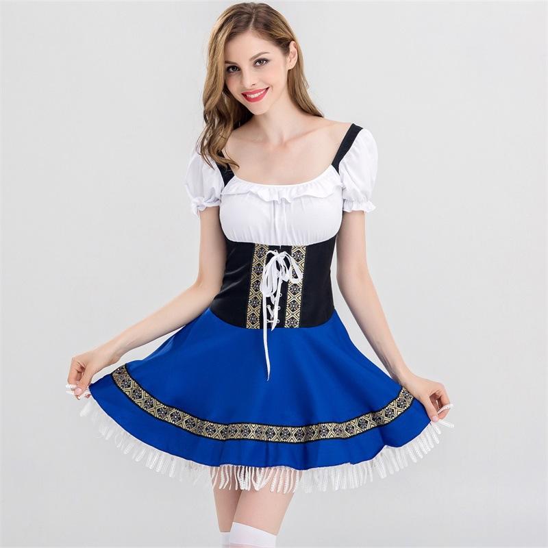 Women's Oktoberfest Costume Beer Clothing Bar Work Clothing Stage Performance Dress Women's Clothing