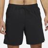 Nike Solid Color Logo Embroidered Drawstring Shorts Men Bottoms Black DV9341-010