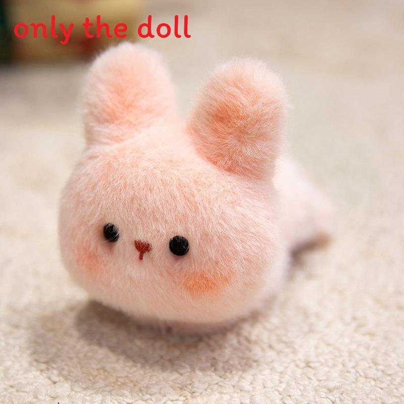 Cute Elephant Fox Refrigerator Magnet Plush Doll With Pp Cotton For Gift Home