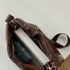Vintage Space Shoulder Bags For Women Luxury Pu Leather Armpit Handbag Purse Female Fashion High Quality Bag
