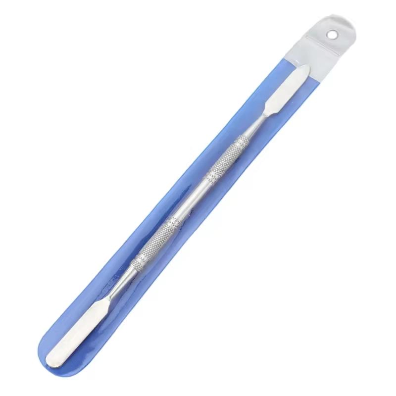 Pigment Manicure Art Nail Tool Stainless Steel Cosmetic Makeup Spatula Mix Stirring Tool Rod Cosmetic Spatula
