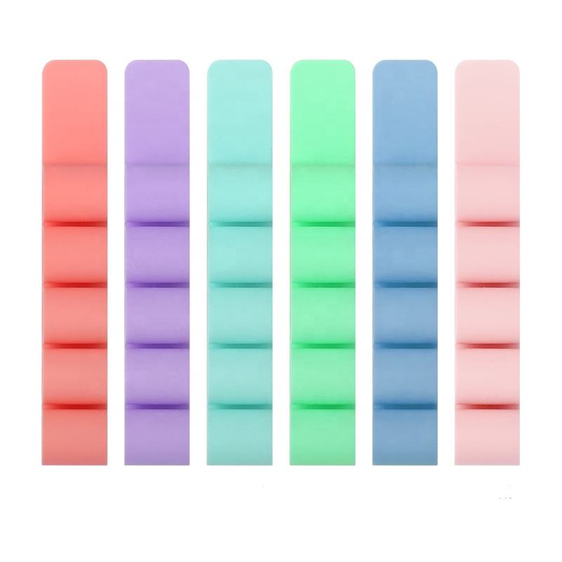 Silicone office organizer for cables, wires, and pens, orange