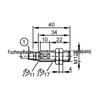 IFS709 Inductive Proximity Switch with Wide Temperature Range - New, Original, In Stock.