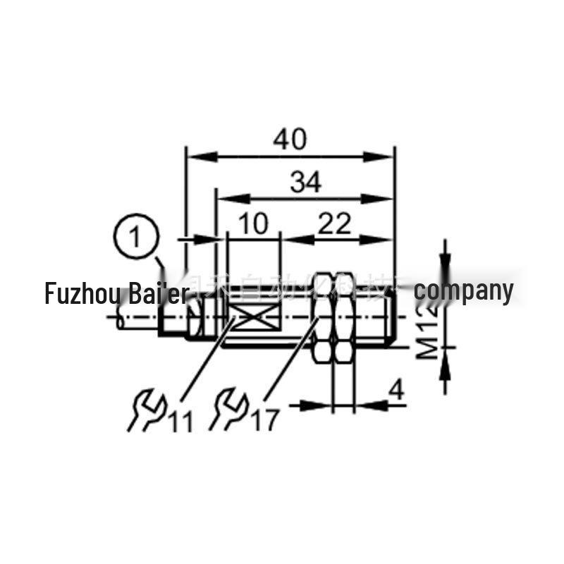 IFS709 Inductive Proximity Switch with Wide Temperature Range - New, Original, In Stock.