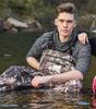 Outdoor Camouflage Pattern Chest High Neoprene Strong Waterproof Breathable Fishing Waterproof Water 4 Sizes Available [NEYGU] Waders, Boots, Waders,
