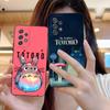 Anime Cute S-Totoros Phone Case for Samsung Galaxy A73 72 71 70 56 55 54 53 52 36 35 34 23 16 15 5G Colour Printing Luxury