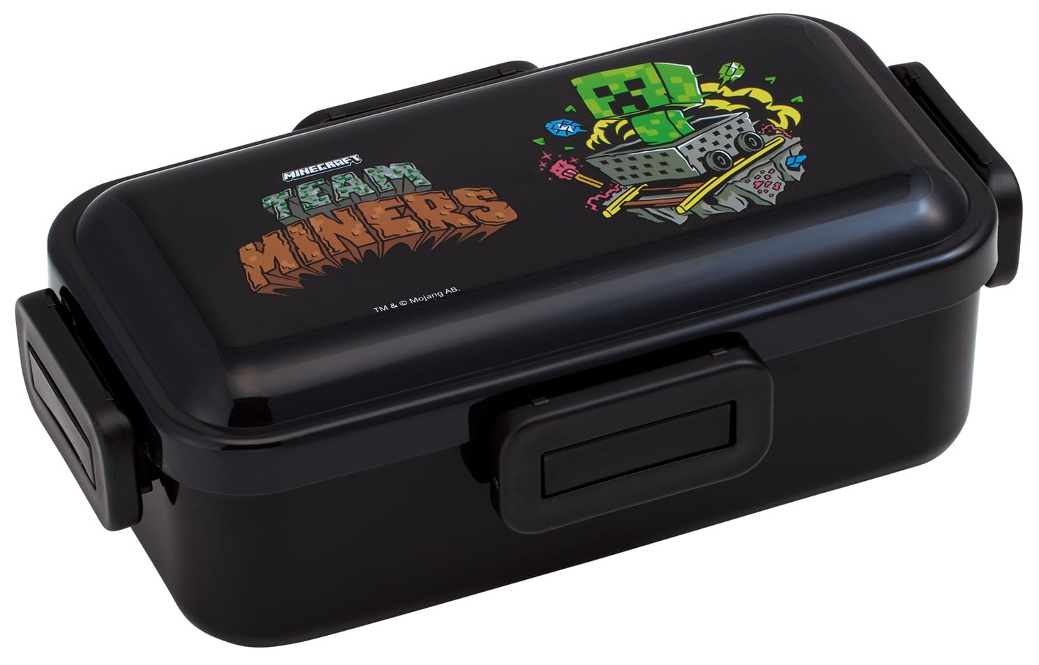 

Skater Bento Fluffy Single Dishwasher and Microwave Made in Minecraft Box, Serving, Tier, 530ml, Safe, Japan, Team, Boys, PFLB6-A