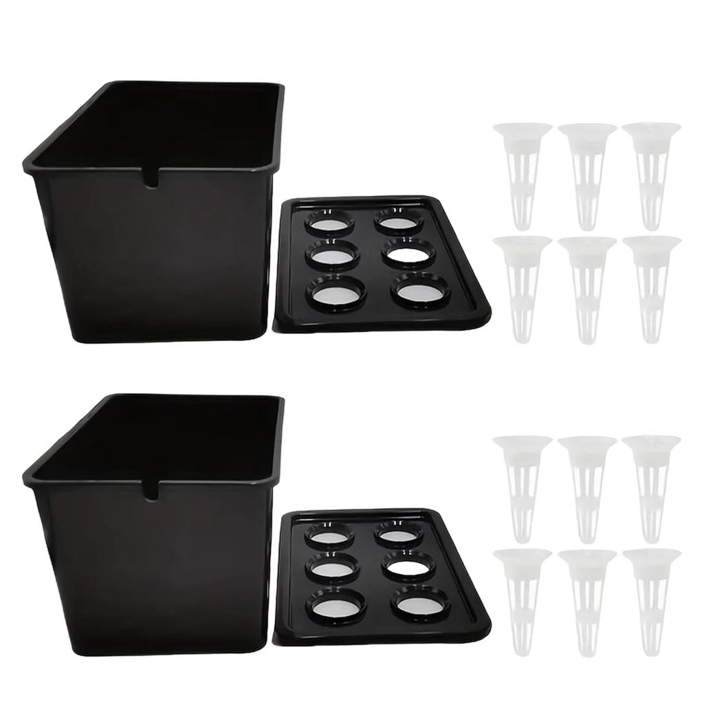 Gardening Nursery Pots Hydroponic System Growing Box Universal Planting Container for Propagation Plants Vegetable Boxes