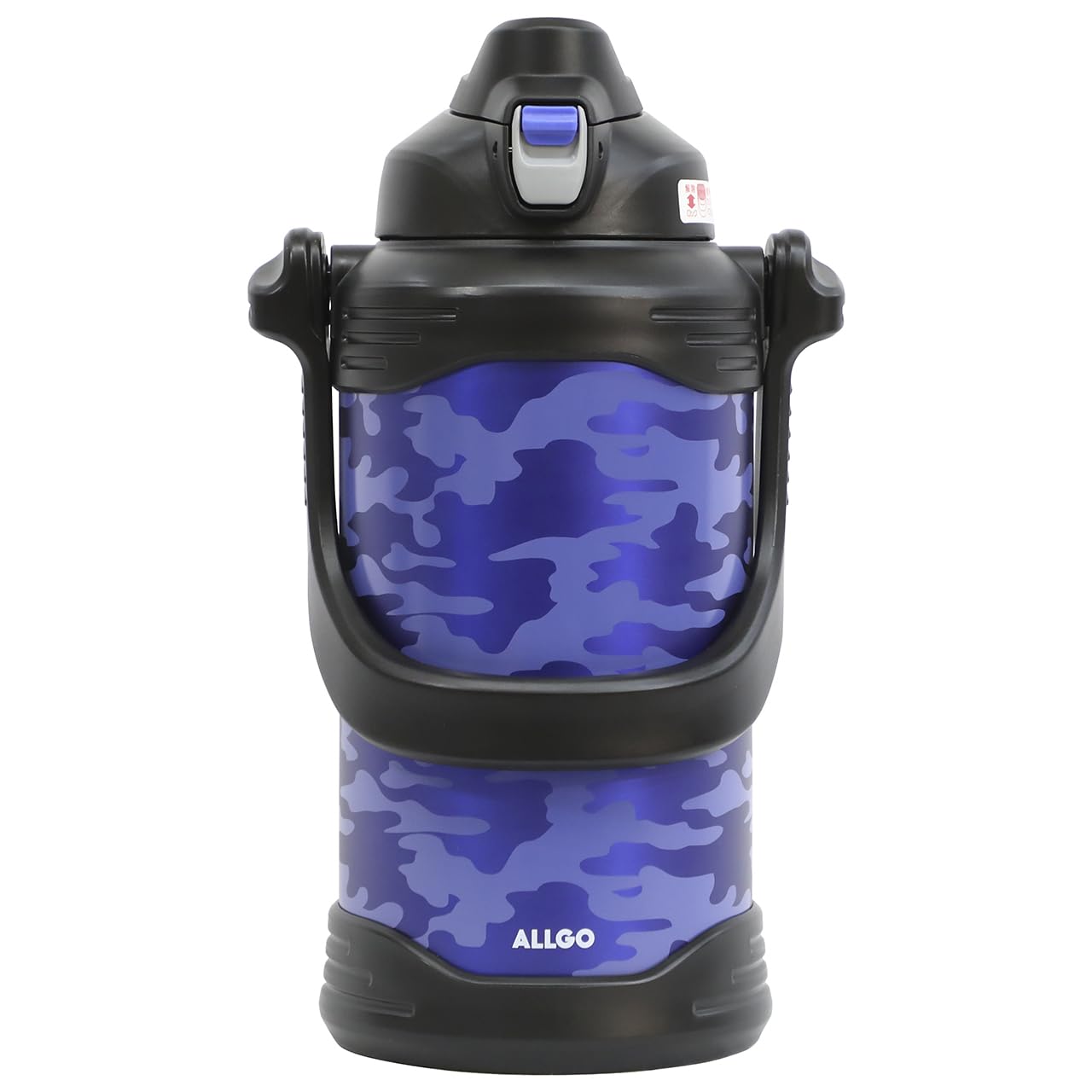 

Stainless Steel Bottle for Cold Large Portable Jug ST [Orgo] Storage, Capacity, Sports, PJZ-20 2.0L (Blue) синій