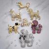 Diamond-studded Puppy Brooch - Cute and Charming Animal Pin
