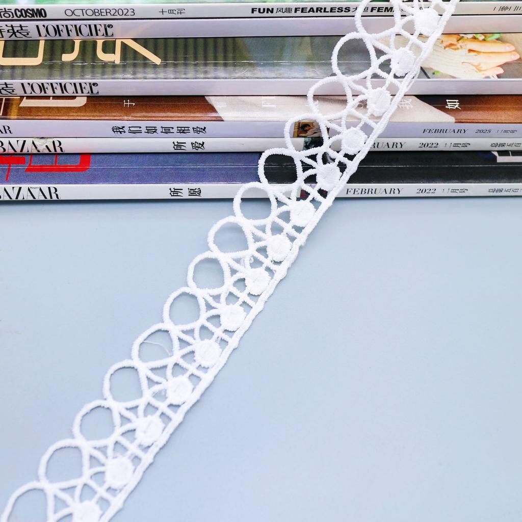 Water-Soluble Barcode Lace, Milk Silk Embroidered Lace, Clothing Accessories, Children'S Dress Lace