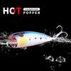 Fishing Lures Kit Mixed Including Minnow Popper Crank Baits with Hooks for Saltwater Freshwater Trout Bass Salmon Fishing
