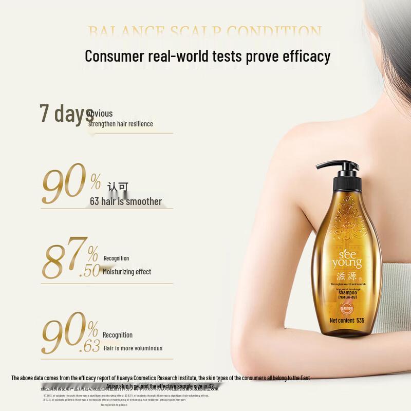 Ziyuan Ginger Strengthening Anti-Breakage Shampoo