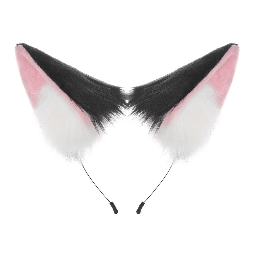 Halloween Cat Ears Fox Headband Cosplay Plush Hair Accessories