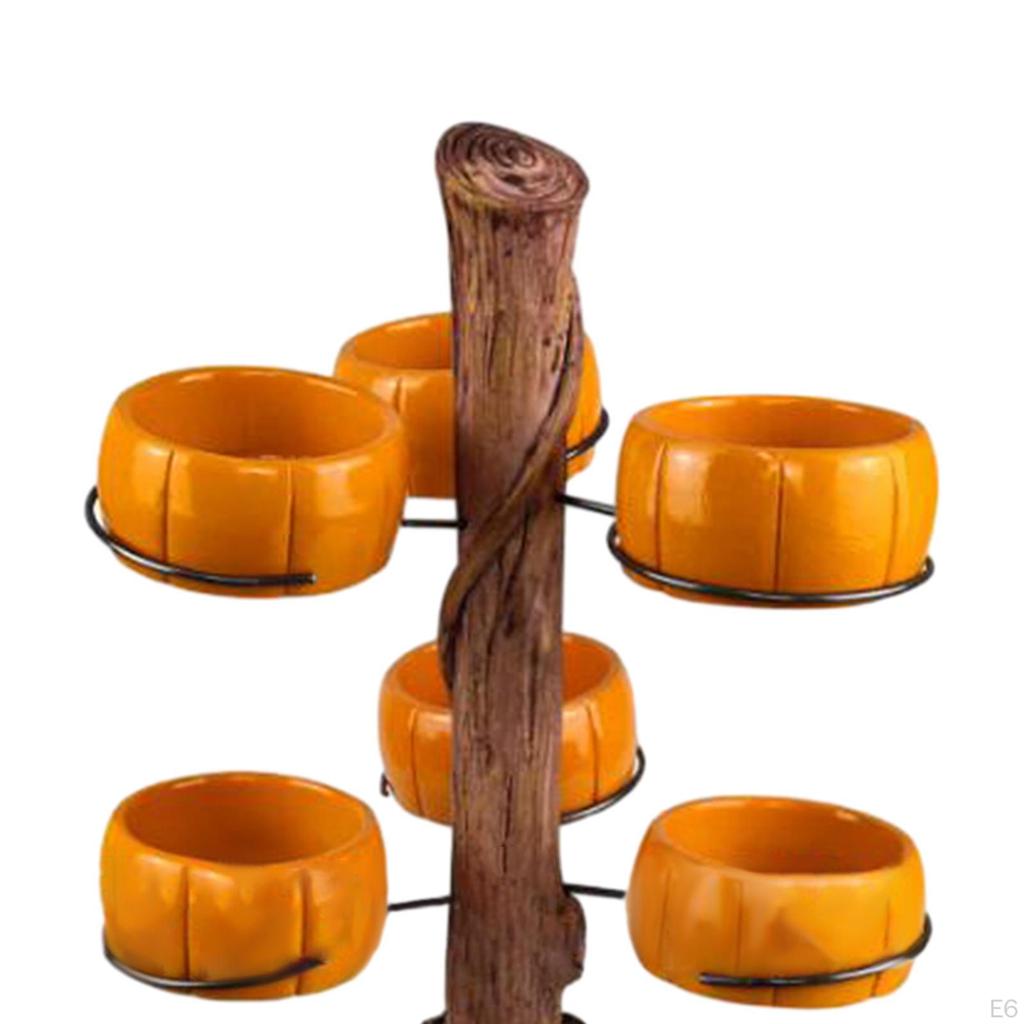 Festive Pumpkin Snack Holder for Halloween Celebrations