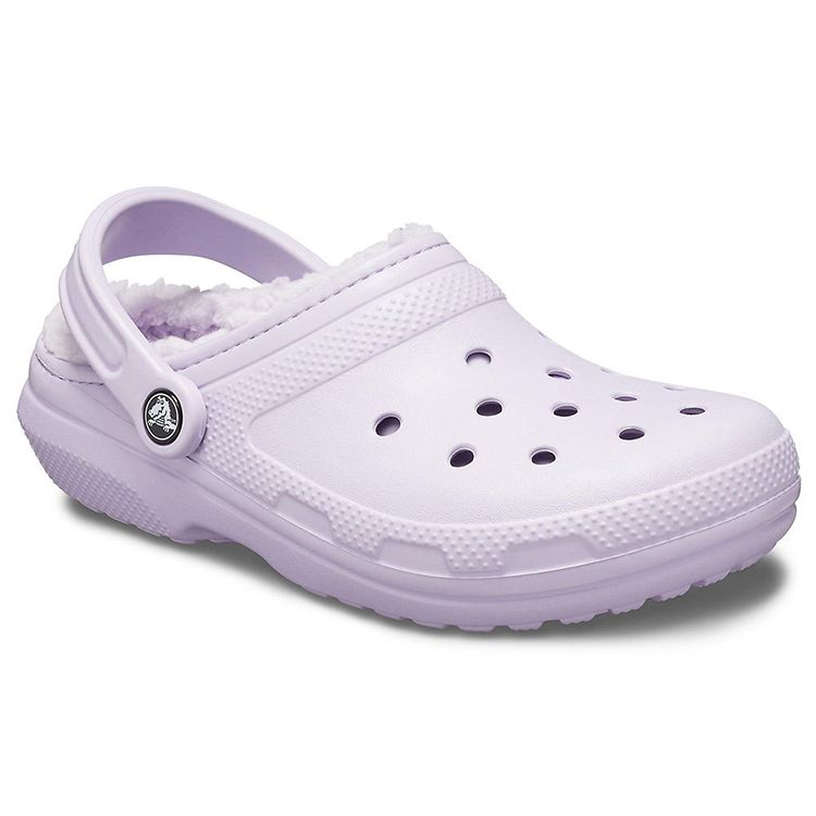 Crocs Round Toe Slip-On Clogs Women Footwear Light-Purple 203591-5OP