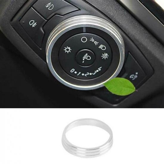 For Ford Ranger Silver Aluminum Function Control Button Button Trim 2015-
