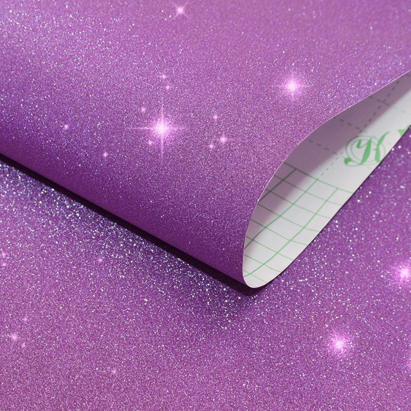 3 Meter Modern Glitter Wallpaper Self Adhesive Bedroom Wall Sticker Furniture Wardrobe Decor Film Shiny Xmas Gift Package Paper