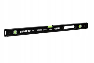 Pro900 Heavy Duty Spirit Level Black Double-Sided Milled 80cm