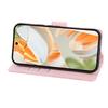 For Google Pixel 10 Pro XL/9 Pro XL Case Rose Flower PU Leather Wallet Phone Cover with 3 Card Slots/Wrist Strap
