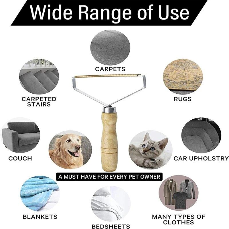 Clothing Hair Remover Brush Dog And Cat Cleaning Dogs Lint Rollers Brushes Carpet Scraper For Cat Wool Collection