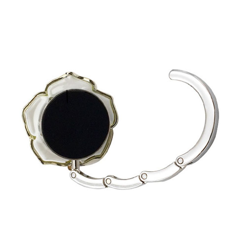 Office Hanger Handbag Rose Flower Purse Holder Table Hook Bag Hooks Hanging Holder