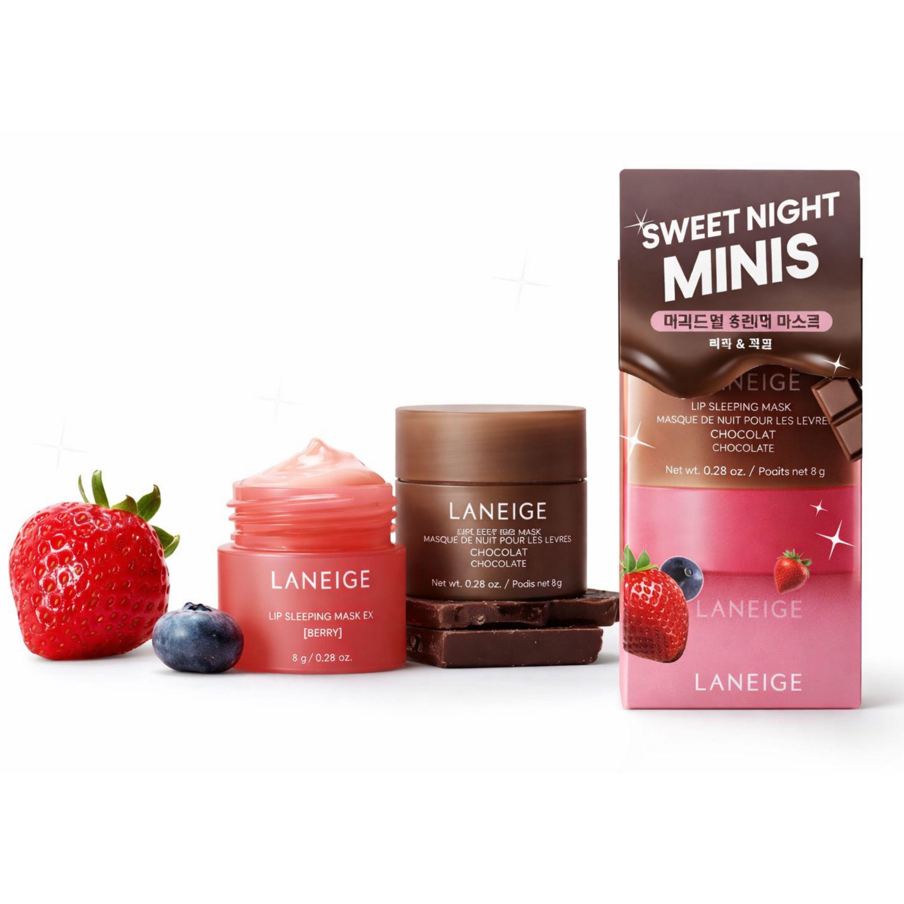 LANEIGE Lip Sleeping Mask EX 8g + 8g (Berry Choco)