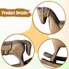 Decorative Rocking Horse, Wooden Horse Statue for A Bookshelf Or Bedside Table
