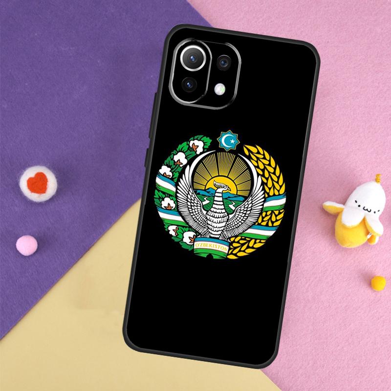 

Чехол с флагом Узбекистана для Xiaomi 15 Ultra 13 14 14T 11T 12T 13T Pro POCO X7 Pro X3 X5 X6 F5 F6 M6 Pro Xiaomi 15 Ultra