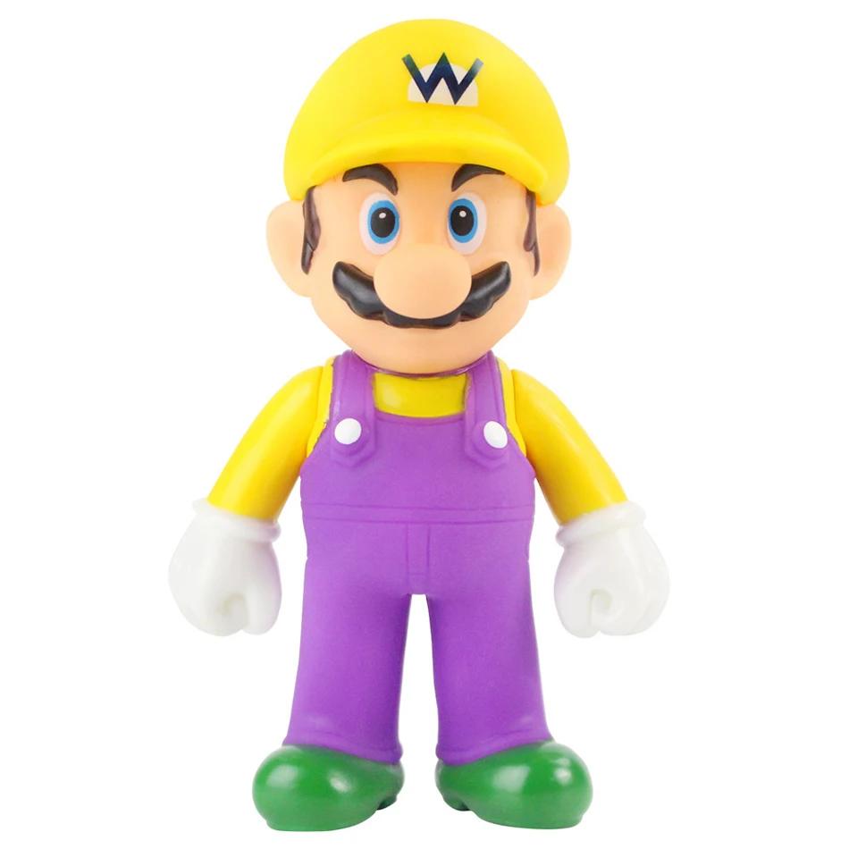 Super Mario Bros Zeichentrickfiguren Modell Geburtstagsgeschenk Anime Figuren Luigi Yoshi Mario Kreatives Sammlermodell Spielzeug.*