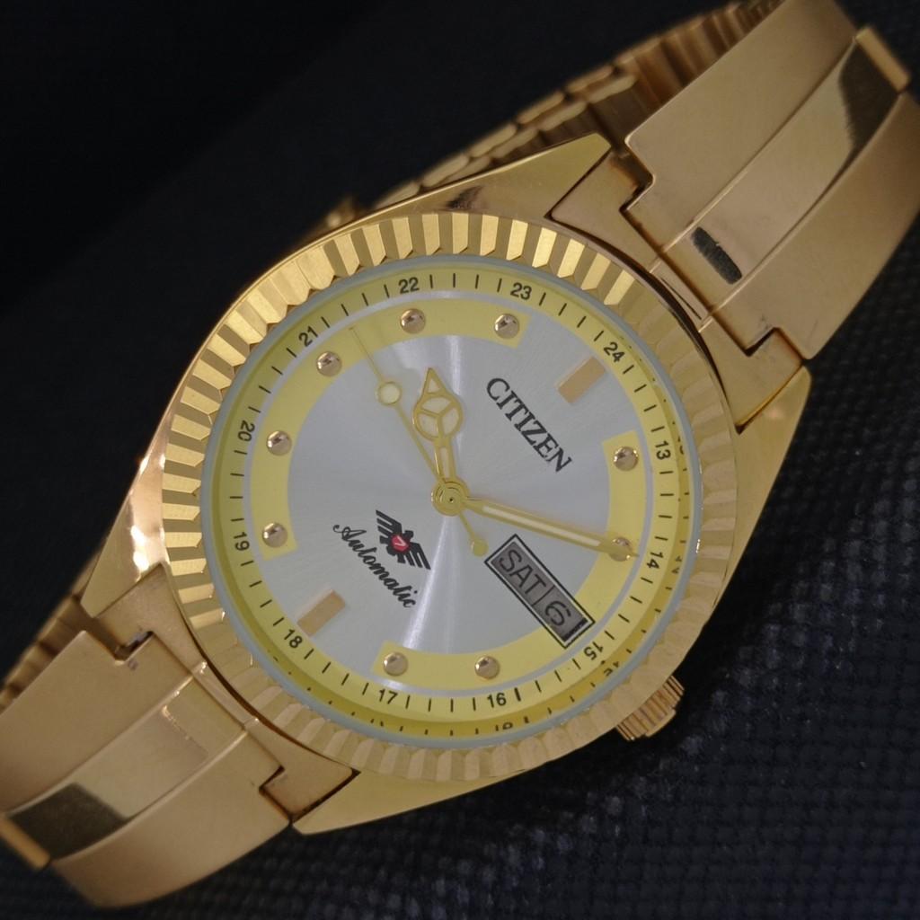 

REFURBISHED VINTAGE CITIZEN AUTO 8200 JAPAN MENS D/D SILVER WATCH 568b-a300736-9 SKU568b-a300736