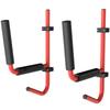 Kayak Canoe Heavy Duty Wall Mounted Storage Holder Rack Heavy Duty Storing Hangers Red
