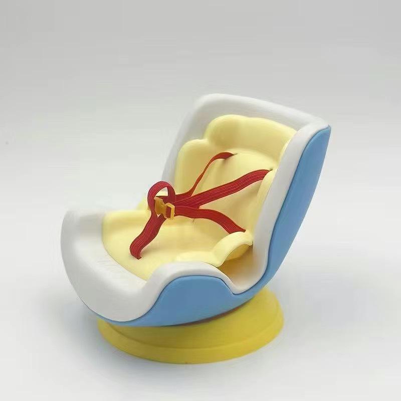 Labubu Sit Sit Party Car Seat Freshener - Cute Car Air Conditioner Ornament & Accessory